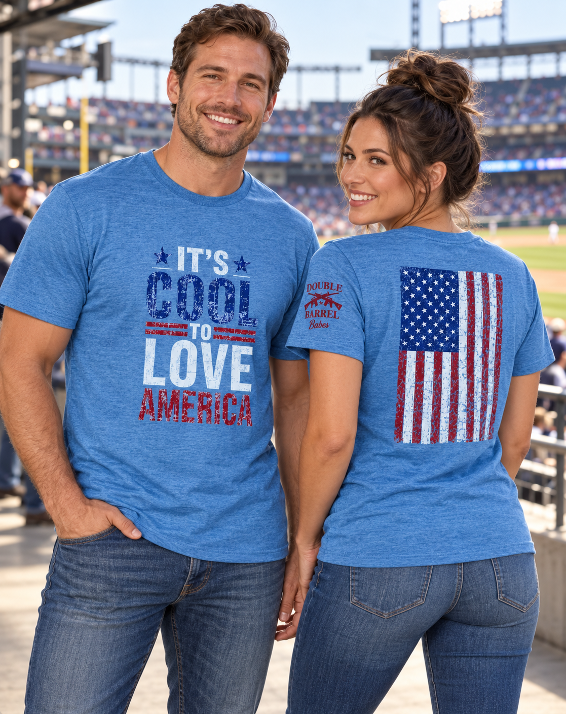 Heather Blue - It's Cool to Love America