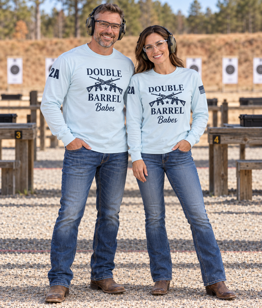 Long Sleeve - DBB logo T-Shirt (Ice Blue)