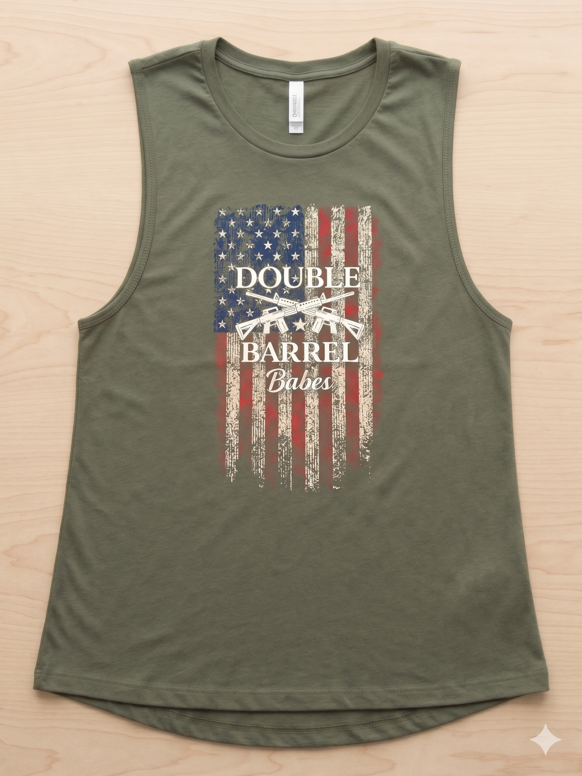 DBB Muscle Shirt - Olive Green