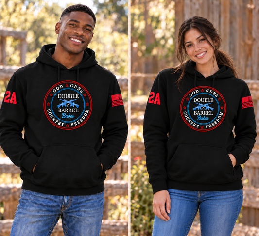 Black Hoodie - with Neon DBB logo on the front
